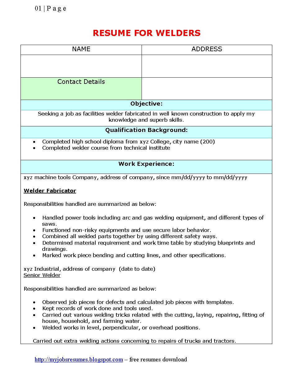 Basic welding cover letter - writerstable.web.fc2.com